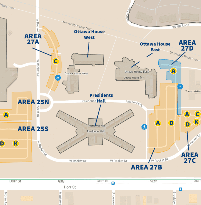 Find Parking - Parking Information for Toledo University | OH